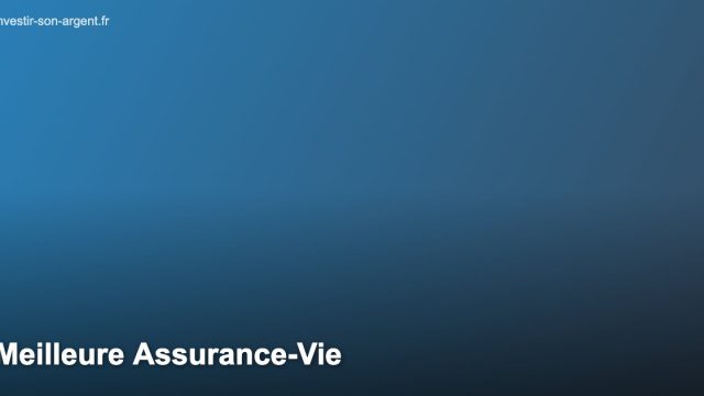 Meilleure Assurance-Vie